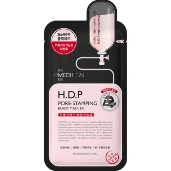 MEDIHEAL Maska do Twarzy Czarna Oczyszczająca Pory 25 ml
