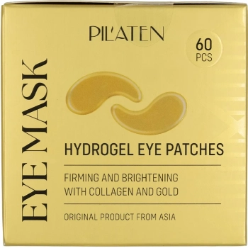 PILATEN Pilaten Eye Mask Hydrogel Hydrożelowe płatki pod oczy z kolagenem i złotem 60sztuk/90g