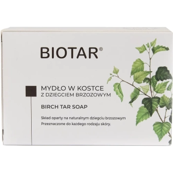 Biotar mydło w kostce z Dziegciem brzozowym 100g