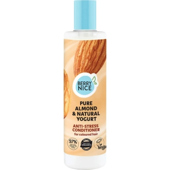 BERRY NICE Odżywka do włosów zniszczonych Migdały i Jogurt naturalny 280 ml