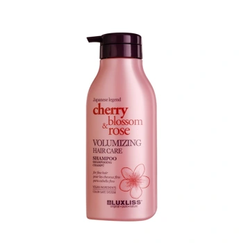 LUXLISS CHERRY BLOSSOM & ROSE SZAMPON NADĄJACY OBJĘTOŚCI 500 ml