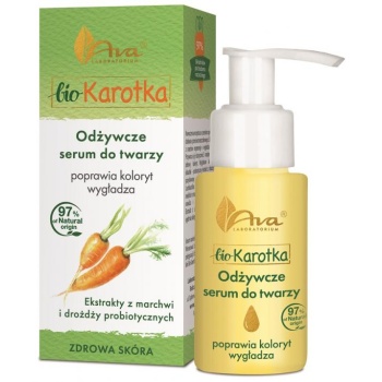 AVA BIO KAROTKA ODŻYWCZE SERUM ŻELOWE DO TWARZY