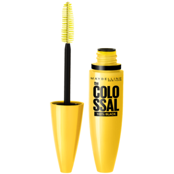 MAYBELLINE COLOSSAL 100% BLACK TUSZ DO RZĘS
