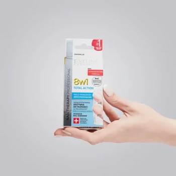 EVELINE NAIL THERAPY TOTAL ACTION SKONCENTROWANA ODZYWKA DO PAZNOKCI 8W1