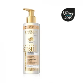EVELINE ROYAL SNAIL INTENSYWNIE REGENERUJĄCY KREM - MASKA DO RĄK 200 ml