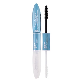 LOREAL DOUBLE EXTENSION WATERPROOF TUSZ DO RZĘS WODOODPORNY - BLACK 12ML