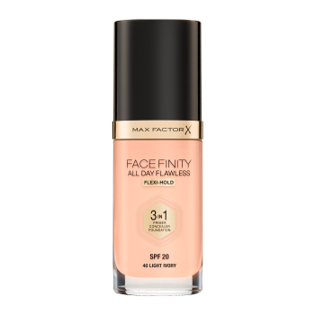 MAX FACTOR PODKŁAD FACEFINITY ALL DAY FLAWLESS 3 W 1 NR 40 LIGHT IVORY