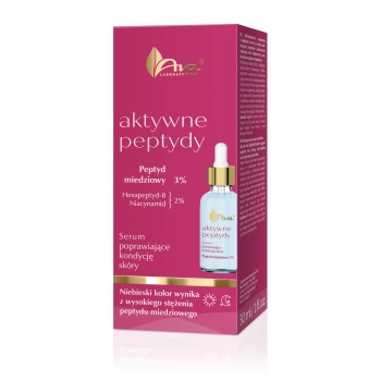 AVA LABORATORIUM Aktywne Peptydy Serum poprawiające kondycję skóry ‧ peptyd miedziowy 3%, 30 ml