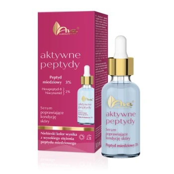 AVA LABORATORIUM Aktywne Peptydy Serum poprawiające kondycję skóry ‧ peptyd miedziowy 3%, 30 ml