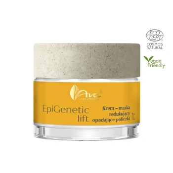 AVA LABORATORIUM EpiGenetic Lift Krem-maska redukujący opadające policzki typu chomiki, na noc ‧ 50 ml