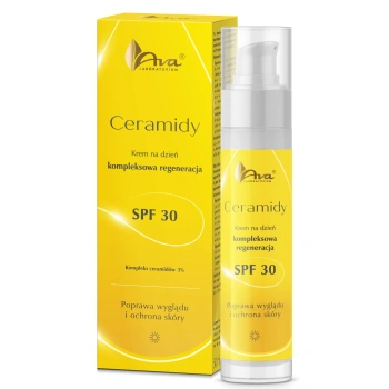 AVA LABORATORIUM Ceramidy Krem na dzień - kompleksowa regeneracja SPF 30 ‧ 50 ml