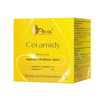 AVA LABORATORIUM Ceramidy Krem na noc - naprawa struktury skóry ‧ 50 ml