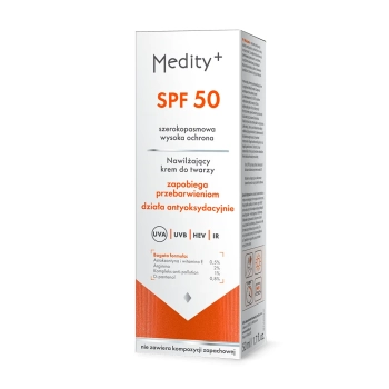 MEDITY + SPF 50 – Nawilżający krem do twarzy