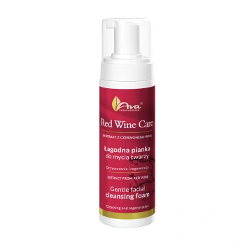 AVA LABORATORIUM Red Wine Care – Łagodna pianka do mycia twarzy 150 ml