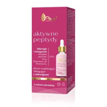 AVA LABORATORIM Aktywne Peptydy Serum wypełniająco-liftingujące mikroigły z kolagenem ‧ 30 ml