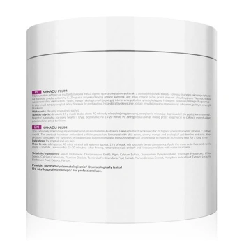 APIS KAKADU PLUM Śliwkowa maska algowa z nasionami chia / 200 g