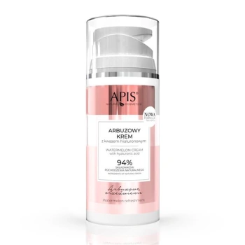 APIS ARBUZOWE ORZEŹWIENIE Arbuzowy krem do twarzy z kwasem hialuronowym / 100 ml