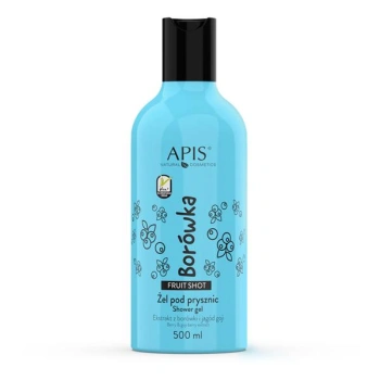 APIS FRUIT SHOT Żel pod prysznic Borówka / 500 ml