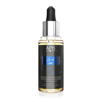 APIS GOOD LIFE Oliwka regenerująca do skórek i paznokci z witaminą E / 30 ml