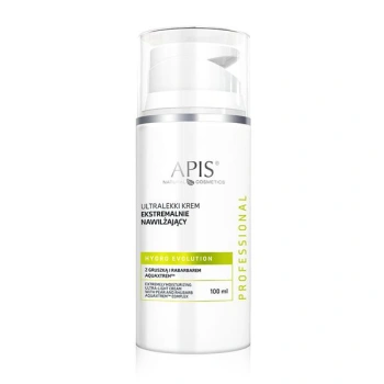 APIS HYDRO EVOLUTION Ultralekki krem ekstremalnie nawilżający z gruszką i rabarbarem AQUAXTREM™ / 100 ml