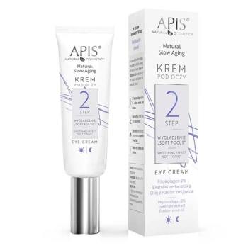 APIS NATURAL SLOW AGING Krem pod oczy STEP 2 WYGŁADZENIE „SOFT FOCUS” / 15 ml