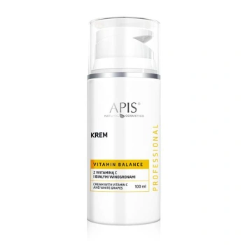 APIS VITAMIN BALANCE Krem z witaminą C i białymi winogronami 100ml Data 05/2026