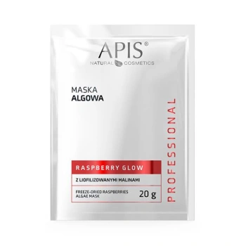 APIS RASPBERRY GLOW Maska algowa z liofilizowanymi malinami / 20 g