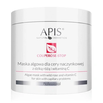 APIS COUPEROSE-STOP Maska algowa dla cery naczynkowej z dziką różą i witaminą C / 200 g