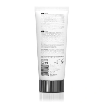 APIS DETOX Detoksykująca maska żelowa z węglem z bambusa i jonizowanym srebrem / 200 ml
