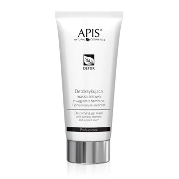 APIS DETOX Detoksykująca maska żelowa z węglem z bambusa i jonizowanym srebrem / 200 ml