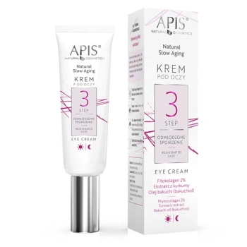 APIS NATURAL SLOW AGING Krem pod oczy STEP 3 ODMŁODZONE SPOJRZENIE / 15ml
