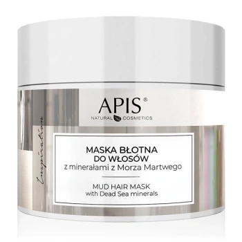 APIS Maska błotna do włosów z minerałami z Morza Martwego / 200 ml