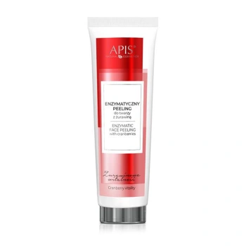 APIS ŻURAWINOWA WITALNOŚĆ Enzymatyczny peeling do twarzy z żurawiną / 100 ml