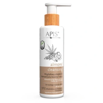 APIS ALMOND CLEANSING Migdałowy olejek do demakijażu twarzy i oczu / 150 ml