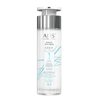 APIS NATURAL SLOW AGING Krem do twarzy STEP 1 REDUKCJA PIERWSZYCH ZMARSZCZEK / 50 ml