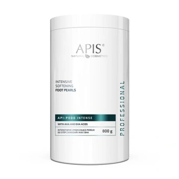 APIS API-PODO INTENSE Intensywnie zmiękczające perełki do stóp z kwasami AHA i BHA / 800 g