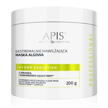 APIS HYDRO EVOLUTION Ekstremalnie nawilżająca maska algowa z gruszką i rabarbarem AQUAXTREM™ / 200 g