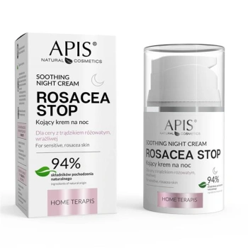 APIS ROSACEA-STOP / Home terApis Kojący krem na noc / 50 ml