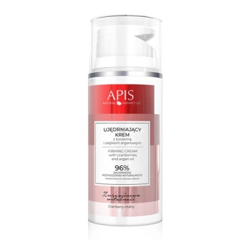 APIS ŻURAWINOWA WITALNOŚĆ Ujędrniający krem z żurawiną i olejkiem arganowym / 100 ml