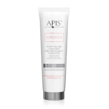 APIS APIDERM Krem do rąk i paznokci odbudowująco-odżywczy / 100 ml