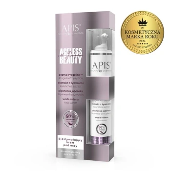 APIS AGELESS BEAUTY WITH PROGELINE Biostymulujący krem pod oczy z progeliną / 10ml