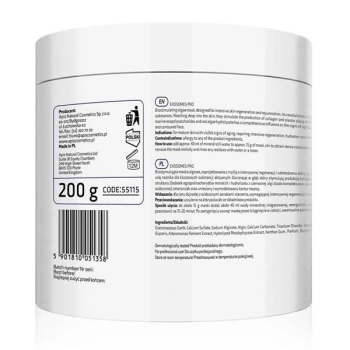 APIS EXOSOMES PRO Biostymulująca maska algowa z roślinnymi egzosomami / 200g