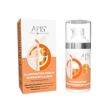 APIS PEACHY SKIN Glow serum rozświetlające / 15 ml