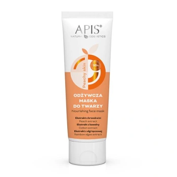 APIS PEACHY SKIN Odżywcza maska do twarzy / 100 ml