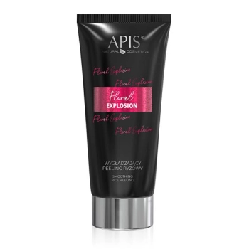APIS FLORAL EXPLOSION Wygładzający peeling ryżowy do ciała / 200 ml