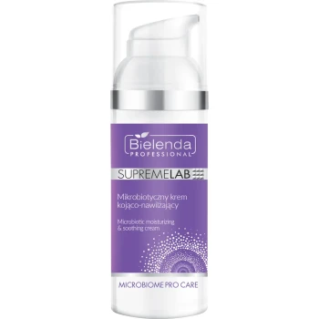 BIELENDA PROFESSIONAL SUPREMELAB Microbiome Pro Care Mikrobiotyczny krem kojąco-nawilżający, 50 ml