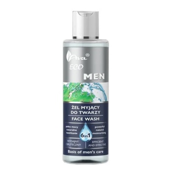 AVA ECO MEN ŻEL DO MYCIA TWARZY 6w1