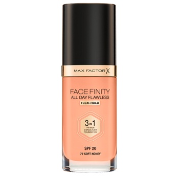 MAX FACTOR PODKŁAD FACEFINITY ALL DAY FLAWLESS 3 W 1 NR 77 SOFT HONEY