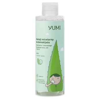 Yumi Koktajl micelarny do demakijażu Nawilżenie i równowaga Ogórek i szpinak 200ml
