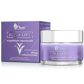 AVA LABORATORIUM Fill & Lift Krem do twarzy wypełniacz zmarszczek ‧ 50 ml